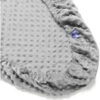 Σεντόνι Βαμβακερό με Λάστιχο 80x40cm Minky Light Grey 5904506812622 - Image 3