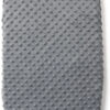 Σεντόνι Βαμβακερό με Λάστιχο 80x40cm Minky Dark Grey 5904506812608 - Image 2