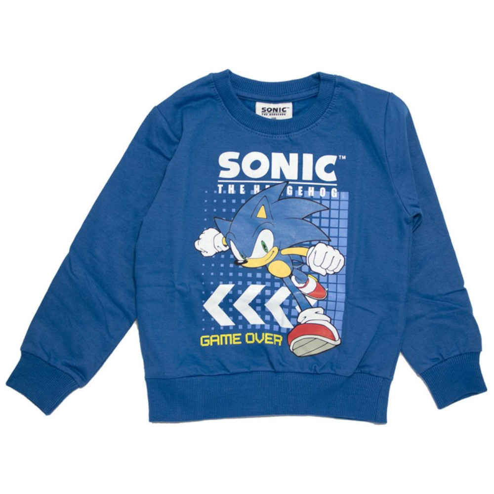 Μπλούζα Φούτερ Fleece Sonic Game Over Blue 8020299