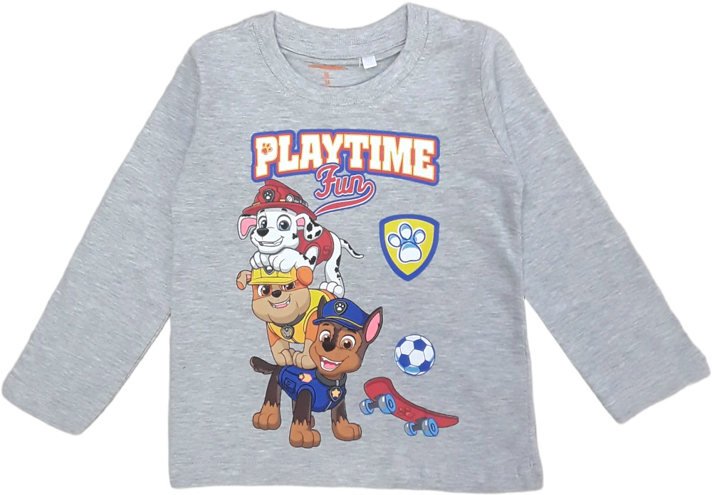Μπλουζάκι Μακρυμάνικο Playtime Paw Grey 8020385