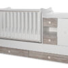 Πολυμορφικό Κρεβάτι-Κούνια MiniMax Lorelli White Artwood New 10150500043