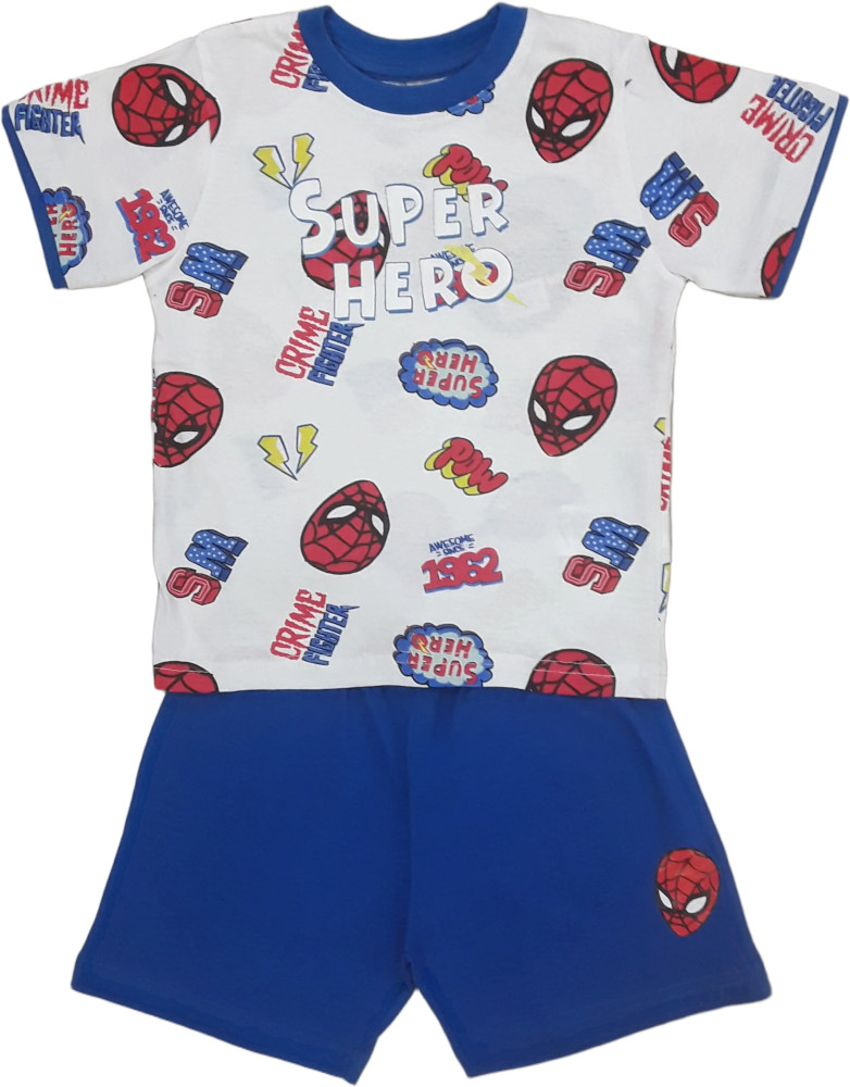 Πιτζάμα Καλοκαιρινή Super Hero Spider Blue 8010354