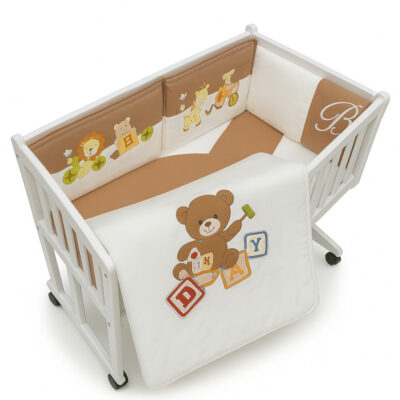 Σετ Προίκας Λίκνου 6τμχ Beboulino Baby Bear 70913510000