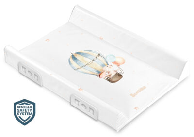 Aλλαξιέρα με Σκληρή Βάση 50x70cm Sensillo Balloon Flight Rabbit 136254