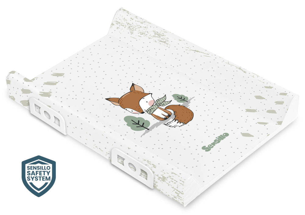 Aλλαξιέρα με Σκληρή Βάση 50x70cm Sensillo Pet Fox 136268