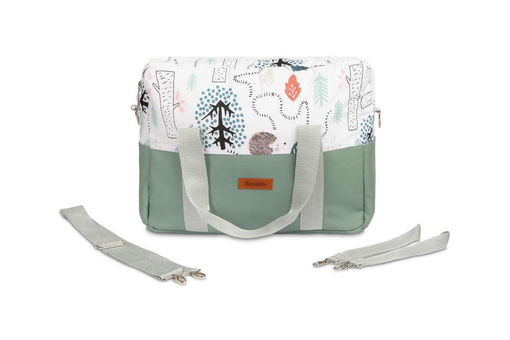 Τσάντα Μαμάς Eco Leather Sensillo Hedgehog Emerald 86251