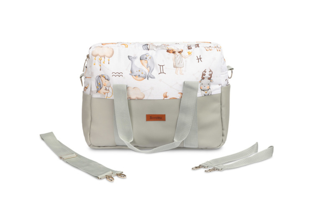 Τσάντα Μαμάς Eco Leather Sensillo Zodiac Grey 86254