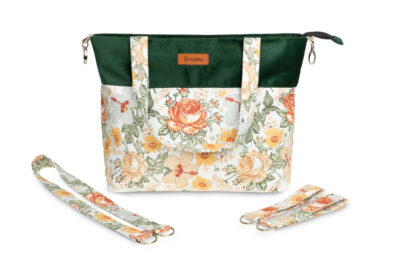 Τσάντα Μαμάς Velvet Sillo Bouquet 8614