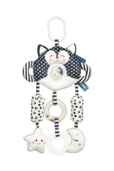 Κρεμαστό Παιχνίδι Black White Travel to Kitten 0230