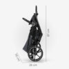 Καρότσι Καλοκαιρινό Lucy Kikka boo Black 31001030207 - Image 7