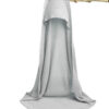 Κουβέρτα με Κουκούλα 90x85cm Bamboo Sensillo Grey 43494 - Image 2