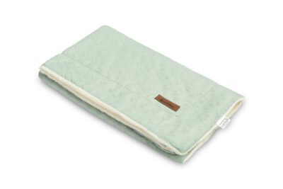 Κουβέρτα 2 Όψεων με Κέντημα 80x100cm Sensillo Light Mint Plush 42911