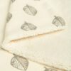 Κουβέρτα 2 Όψεων 80x100cm Eco Sensillo Leaves Plush 42920 - Image 3