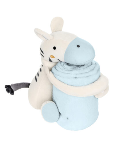 Κουβέρτα 70x100cm με Λούτρινο Kikka boo Stripy Friends 31103020166