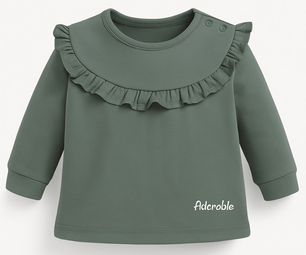 Μπλουζάκι Μακρυμάνικο Monochrome Venere Green 80106620002
