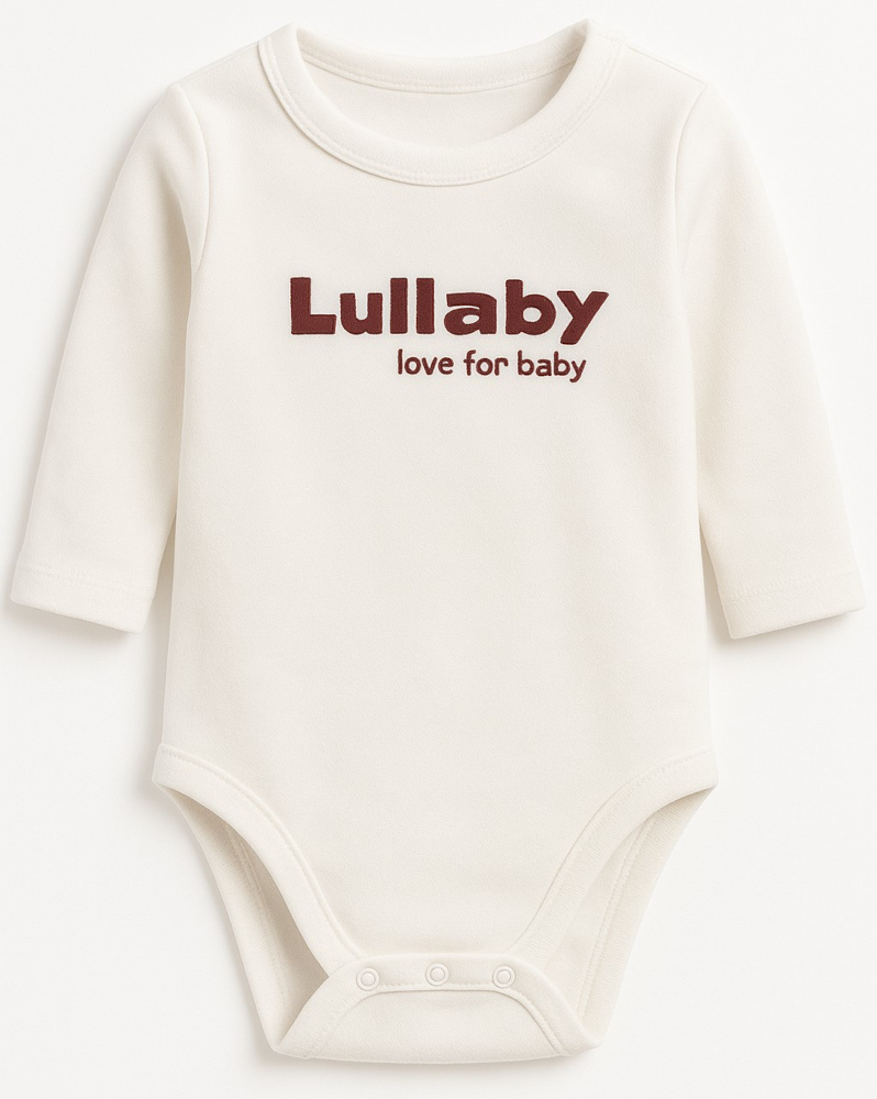 Κορμάκι Μακρυμάνικο Lullaby White 8021700