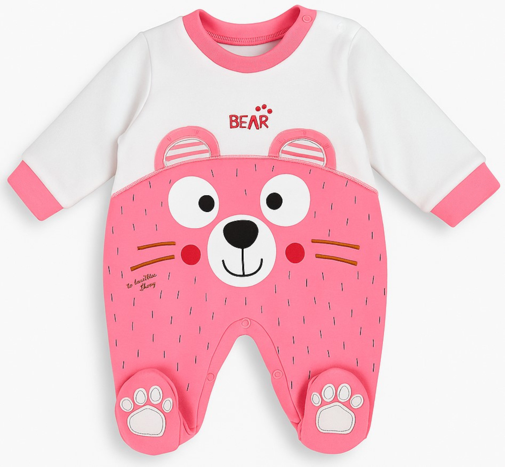 Φορμάκι Μακρυμάνικο Pink Bear 8030013
