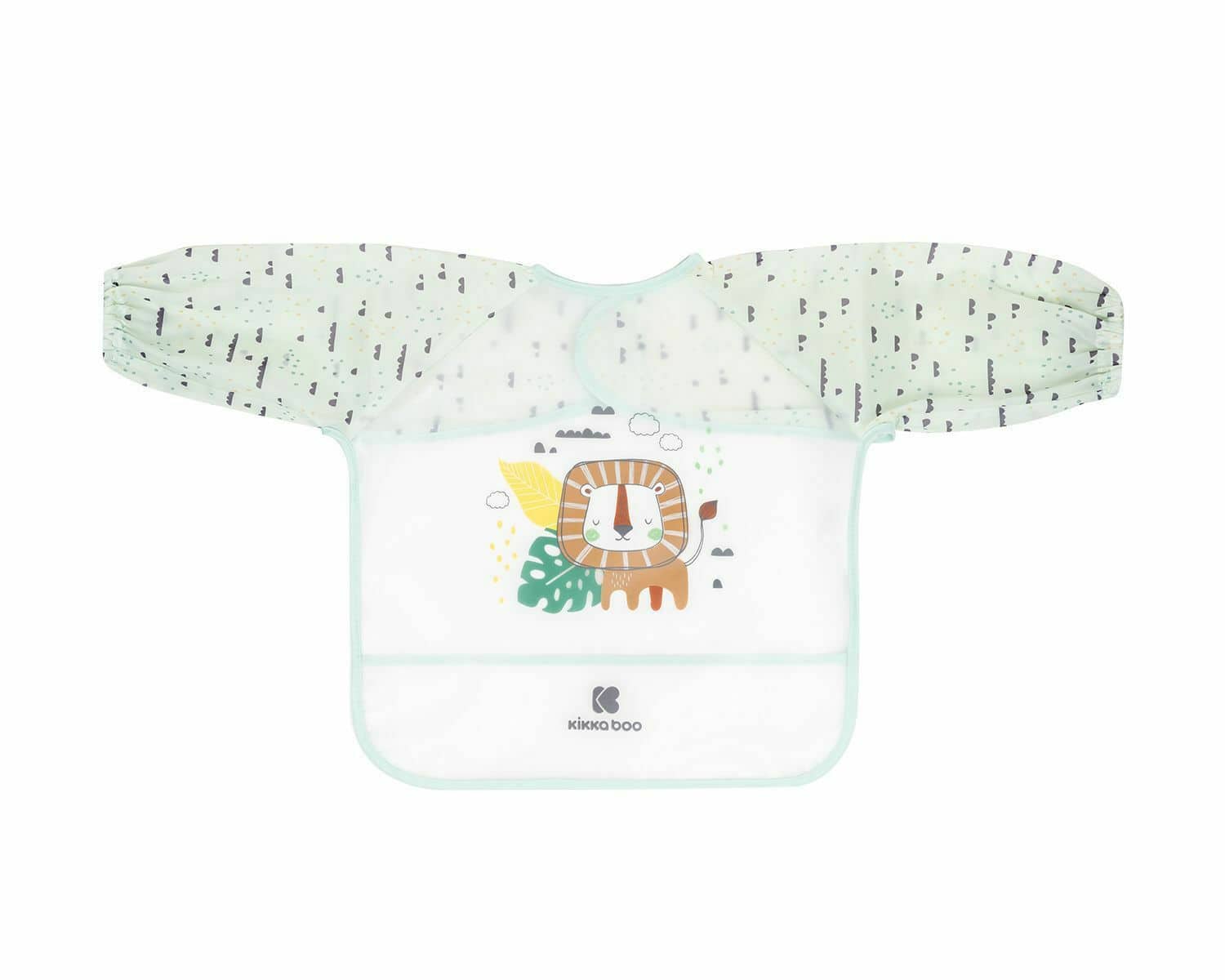 Ποδιά Πλαστική με Μανίκια Savanna Kikka Boo Mint 31303030033