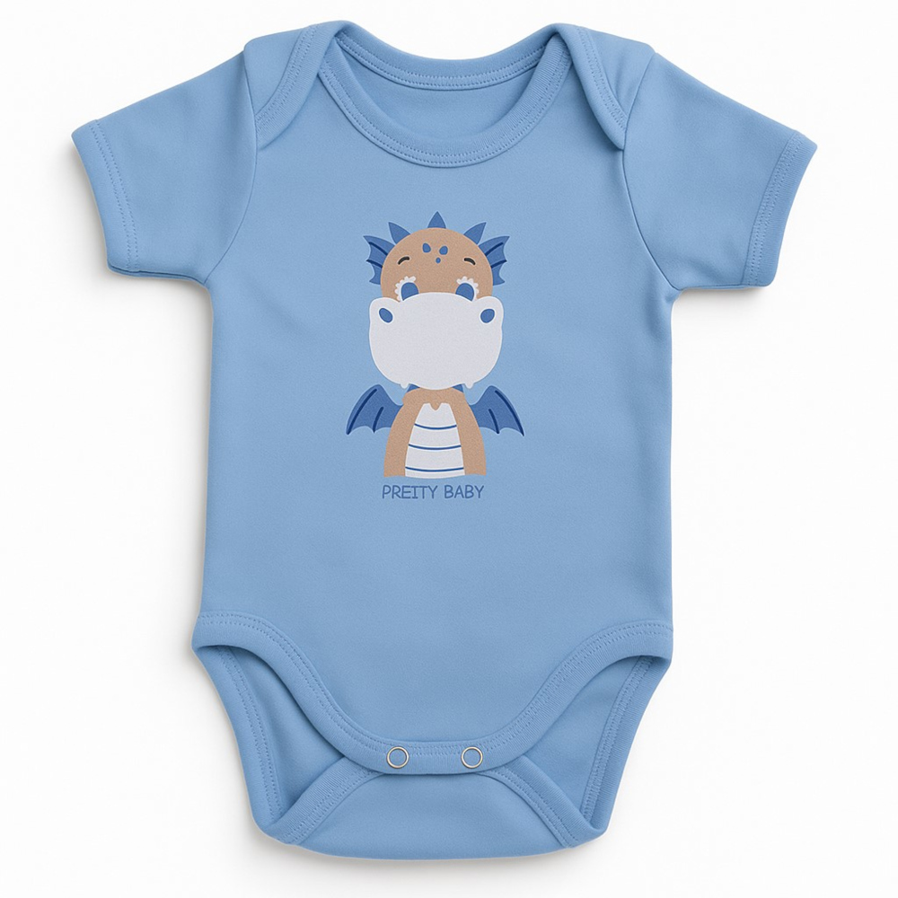 Κορμάκι Κοντομάνικο Little Baby Dino Pretty Baby 8010555