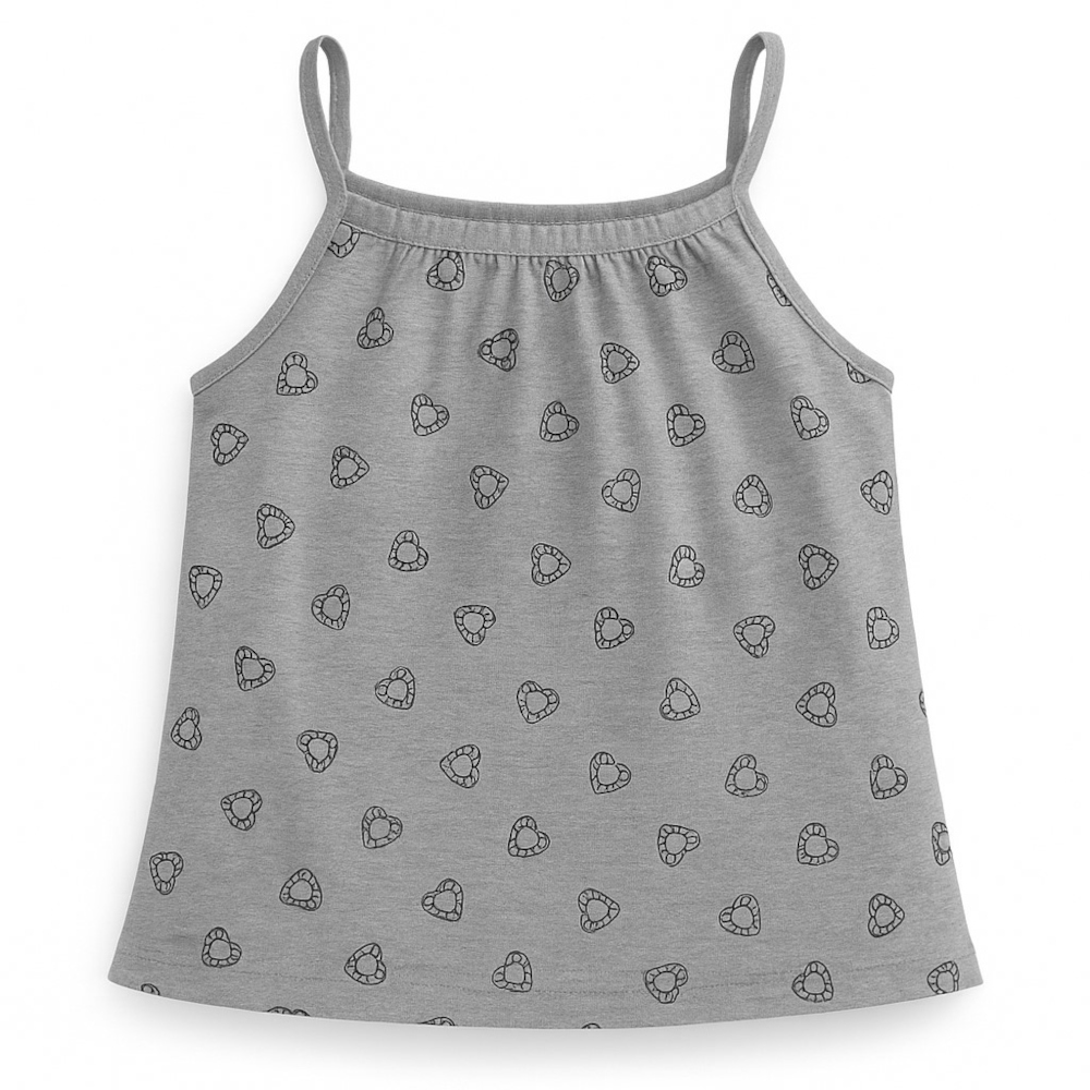 Μπλουζάκι Καλοκαιρινό Grey Hearts Venere 8010674