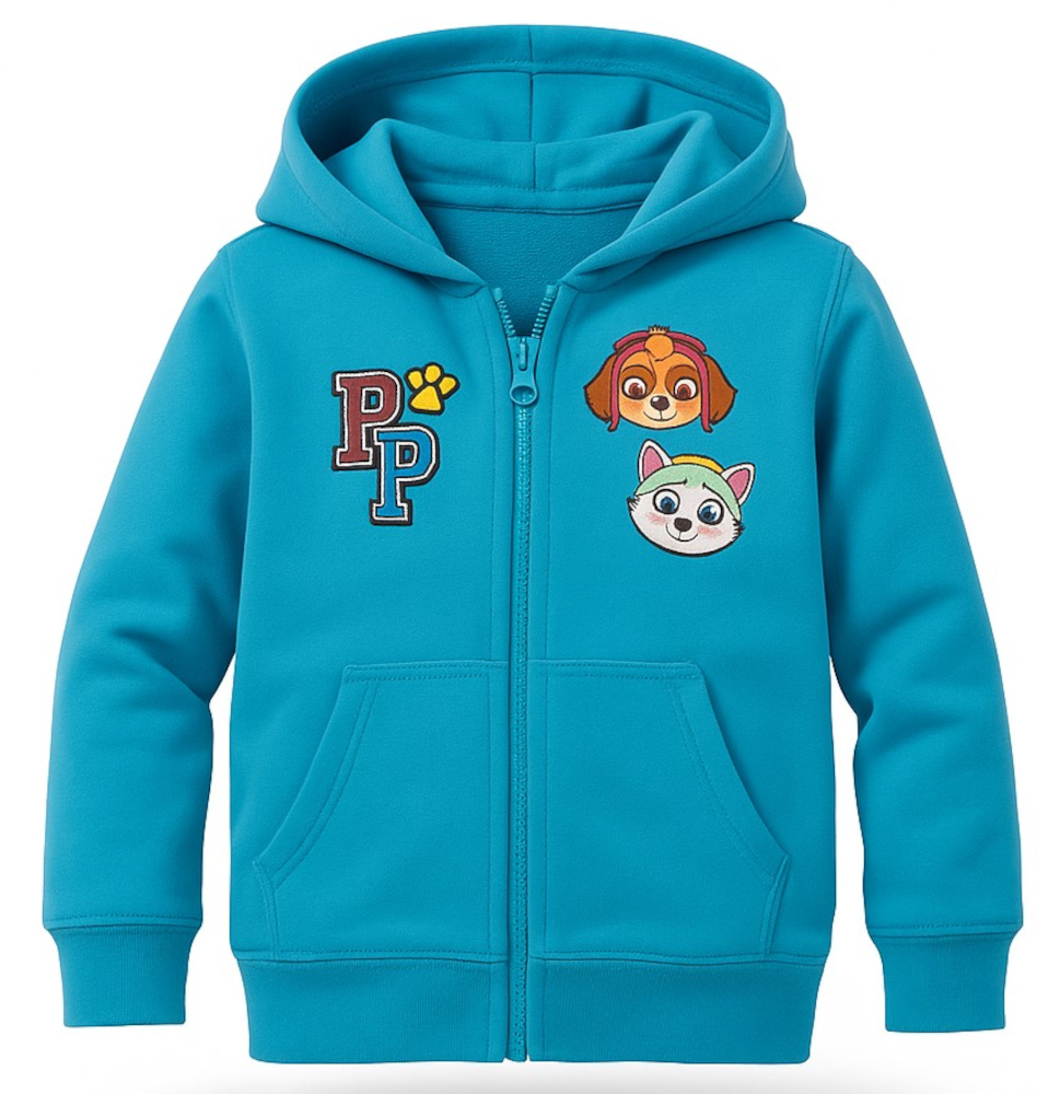 Ζακέτα Φούτερ με Κουκούλα Paw Patrol Mint 8020200