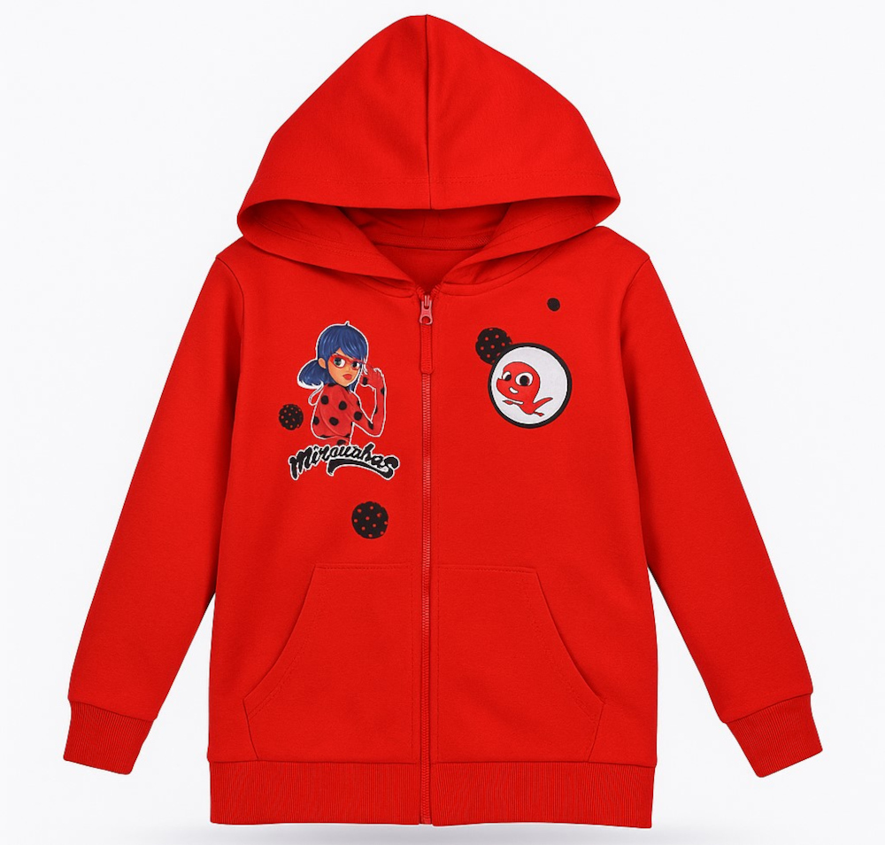 Ζακέτα με Κουκούλα Red Miraculous 8020204