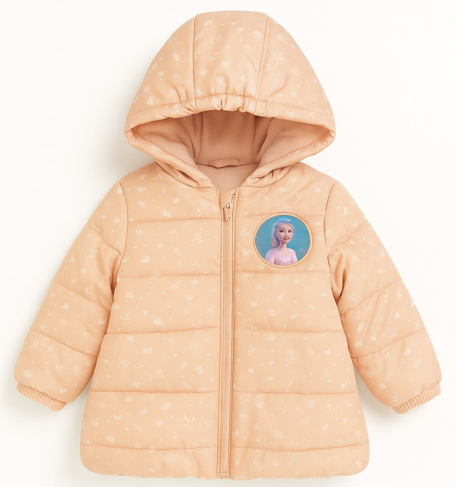Μπουφάν με Κουκούλα Disney Frozen Pink 8021033