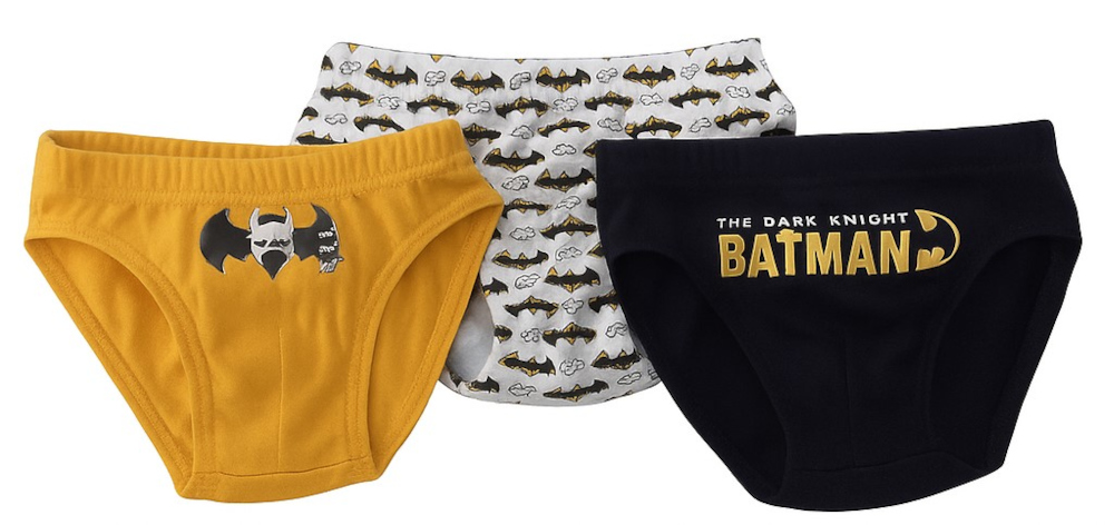 Βρακάκια Σετ 3τμχ Yellow Batman 8080069