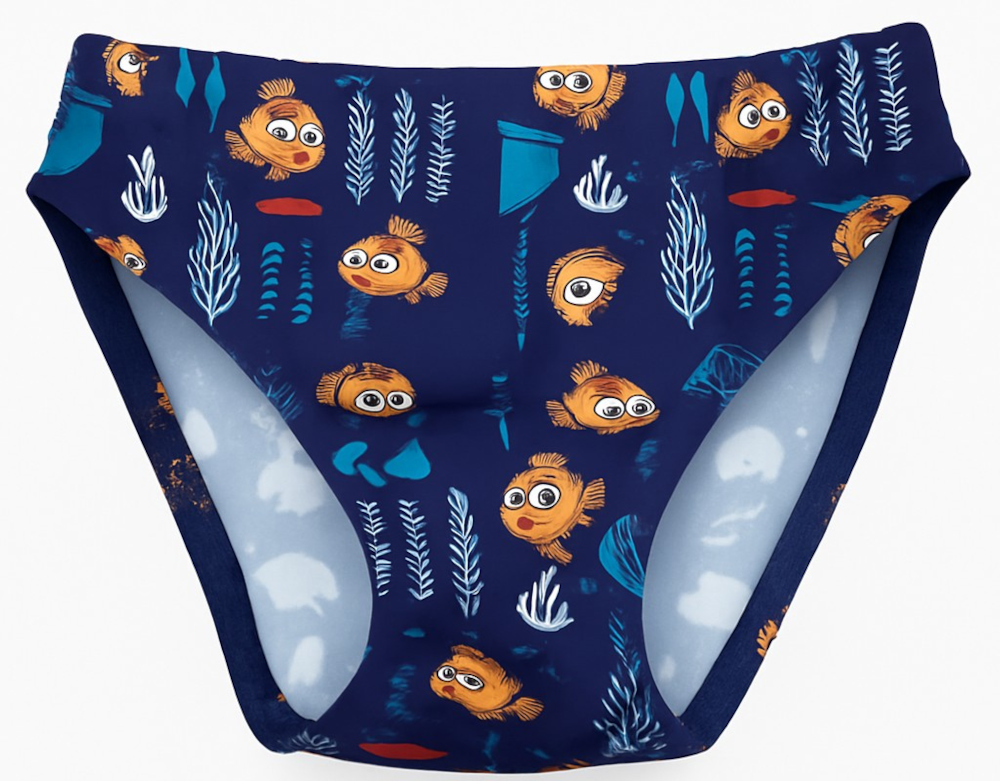Mαγιό Slip Trendy Boy Blue Fish 80802060001