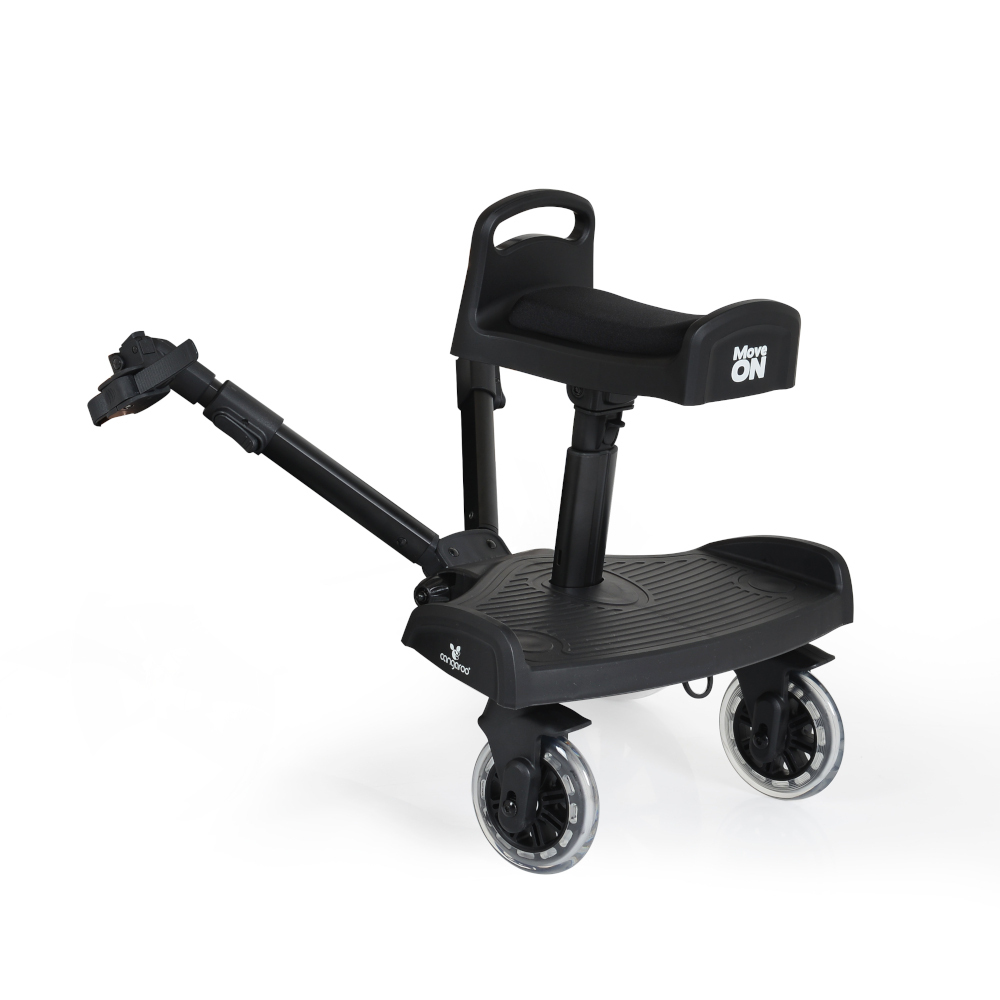 Τρέιλερ Μεταφοράς Καροτσιού για 2ο Παιδί Buggy Board Move On Cangaroo Black 3800146235956
