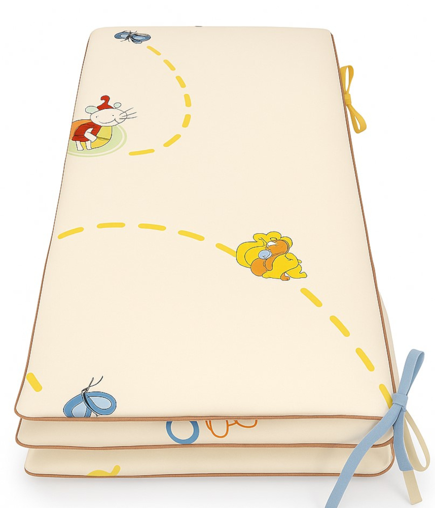 Προστατευτική Πάντα Κούνιας 60x120cm Beboulino Winnie Beige 70507701281