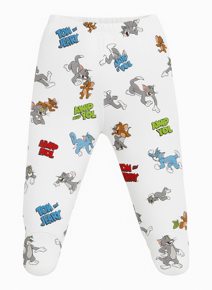 Παντελονάκι New Tom & Jerry Beboulino White 8071807